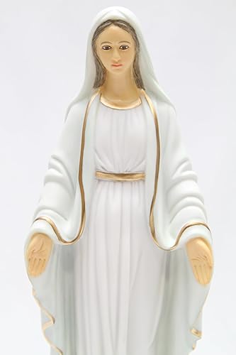 Miniatura 2 de Estatua católica de Virgen María de Gracia de 16 pulgadas, estatua católica de la colección Vittoria hecha en Italia
