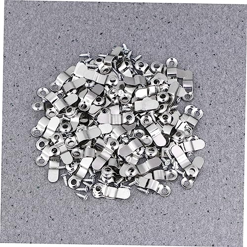 Image of DIY Photo Album Frame Locks 200pcs Bow-Shaped Compression Screws Photo Frame Accessories Metal Melon Nail Small Melon Slice