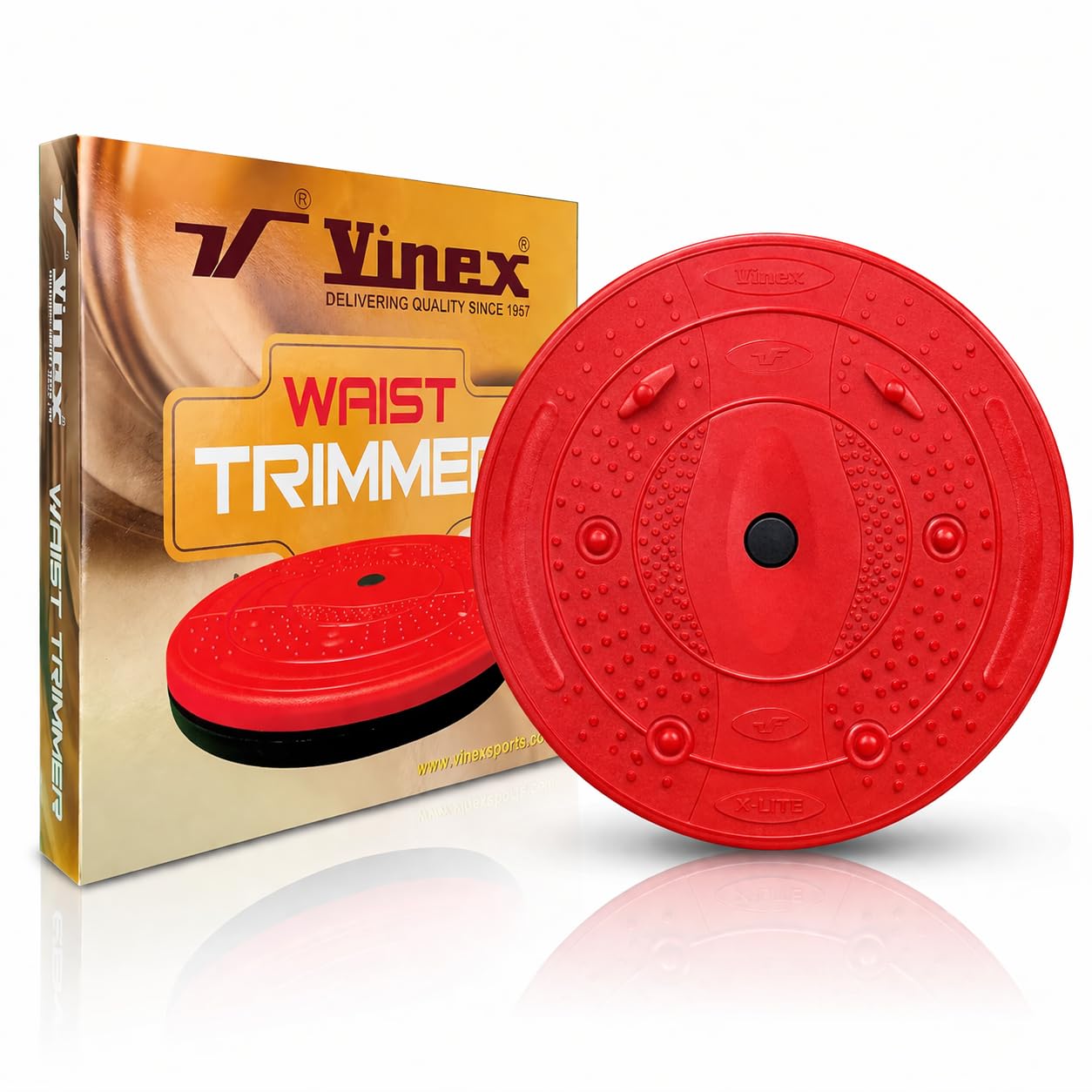 Vinex Waist Twister, Tummy Twister Exercise Machine – Effective Twister Machine for Women’s Belly Fat, Weight Loss, Perfect Waist Trimmer Exerciser Home Gym Equipment-image-40