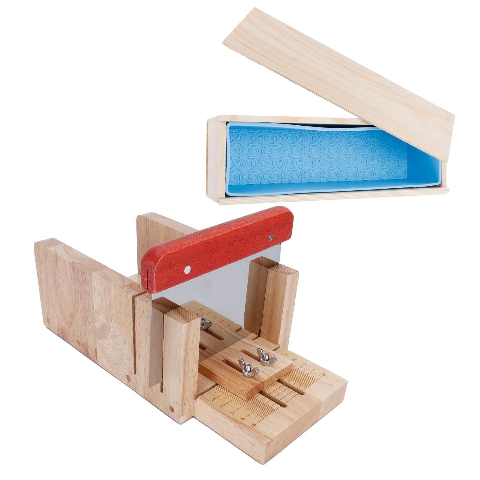 Juego de moldes para jabón de 1000ml, cortador de pan y pastel, molde para pan, suministros de herramientas de corte para fabricación de jabón DIY