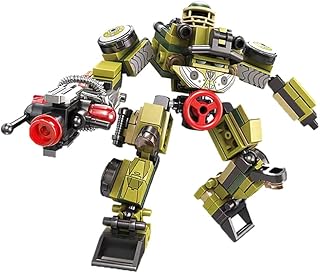 Armed Warrior Mecha Building Set, Robot Building Block Toys, Mecha Action Figure Model, Boy Fan Collection Gift（283 Pieces(4129)