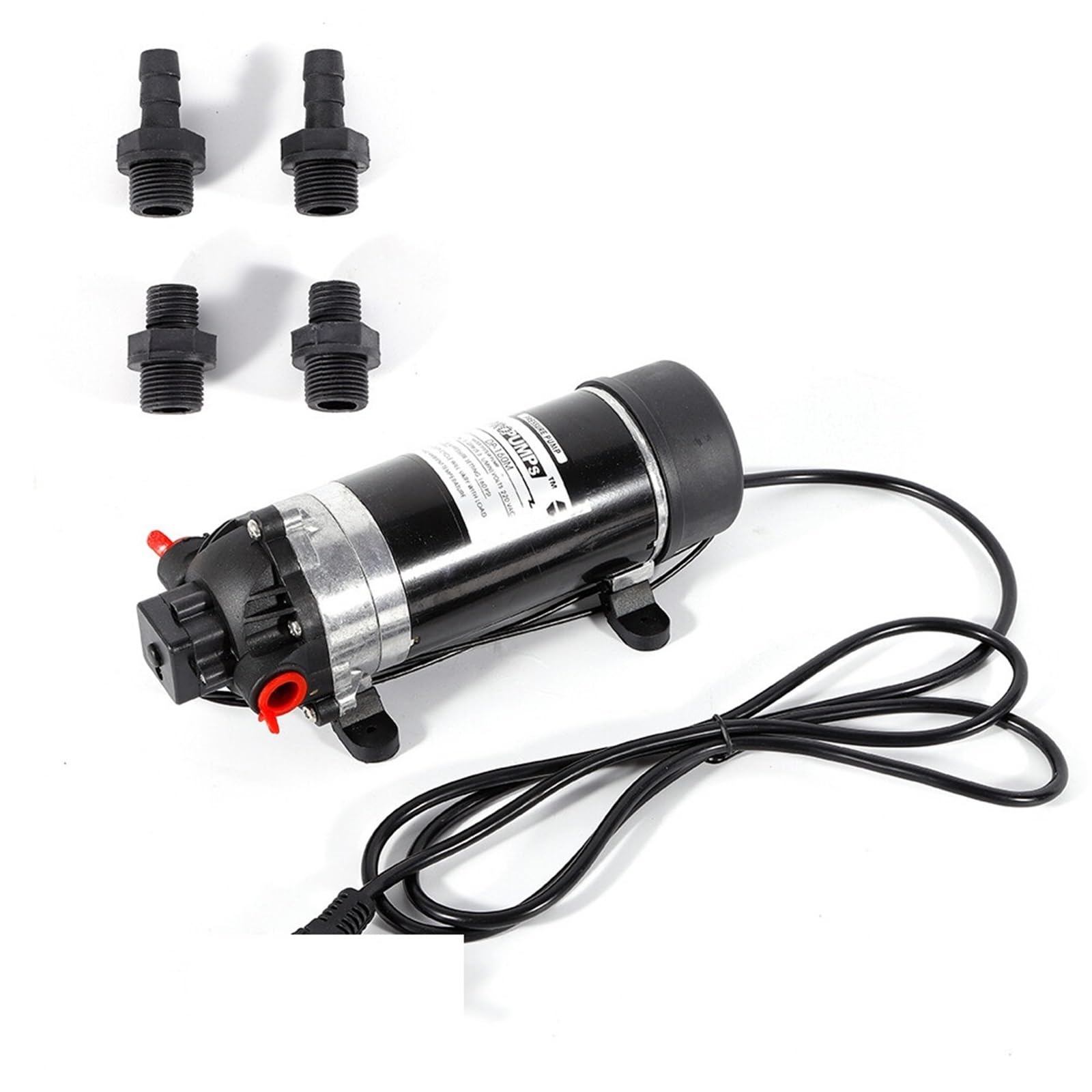 Bomba de Agua de diafragma autocebante, Bomba de Refuerzo, Bomba de Alta presión, 5,1-5,5 L/min(DP-60M)