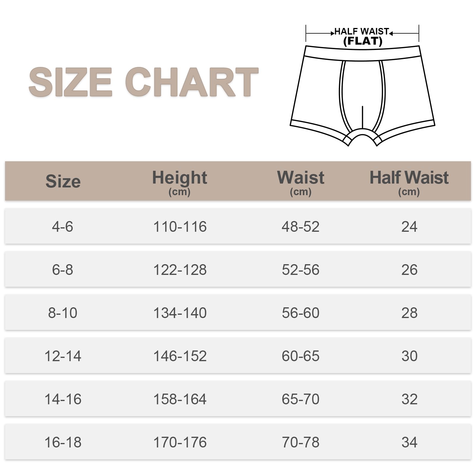 Channo Calzoncillos Boxer o Slip de Niños en Algodón, Lisos o con Estampado.