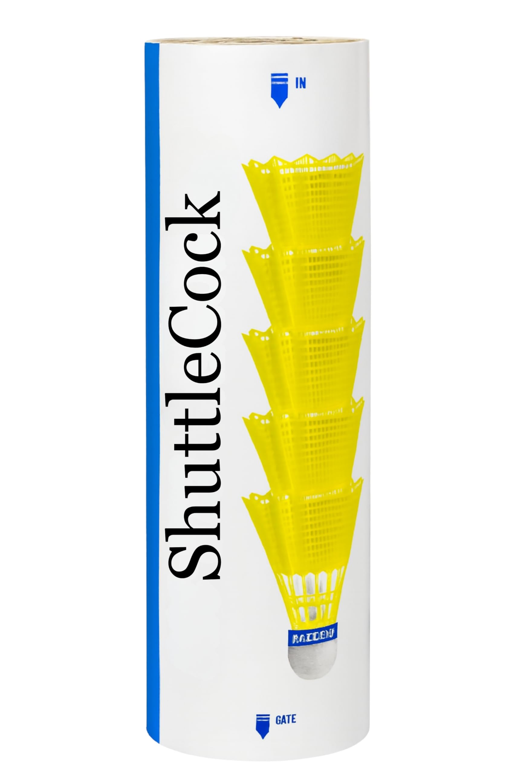 Nylon Badminton Shuttlecocks, Yellow, Pack of 6, Tournament Grade | Stable Flight & Fast Recovery-image-41