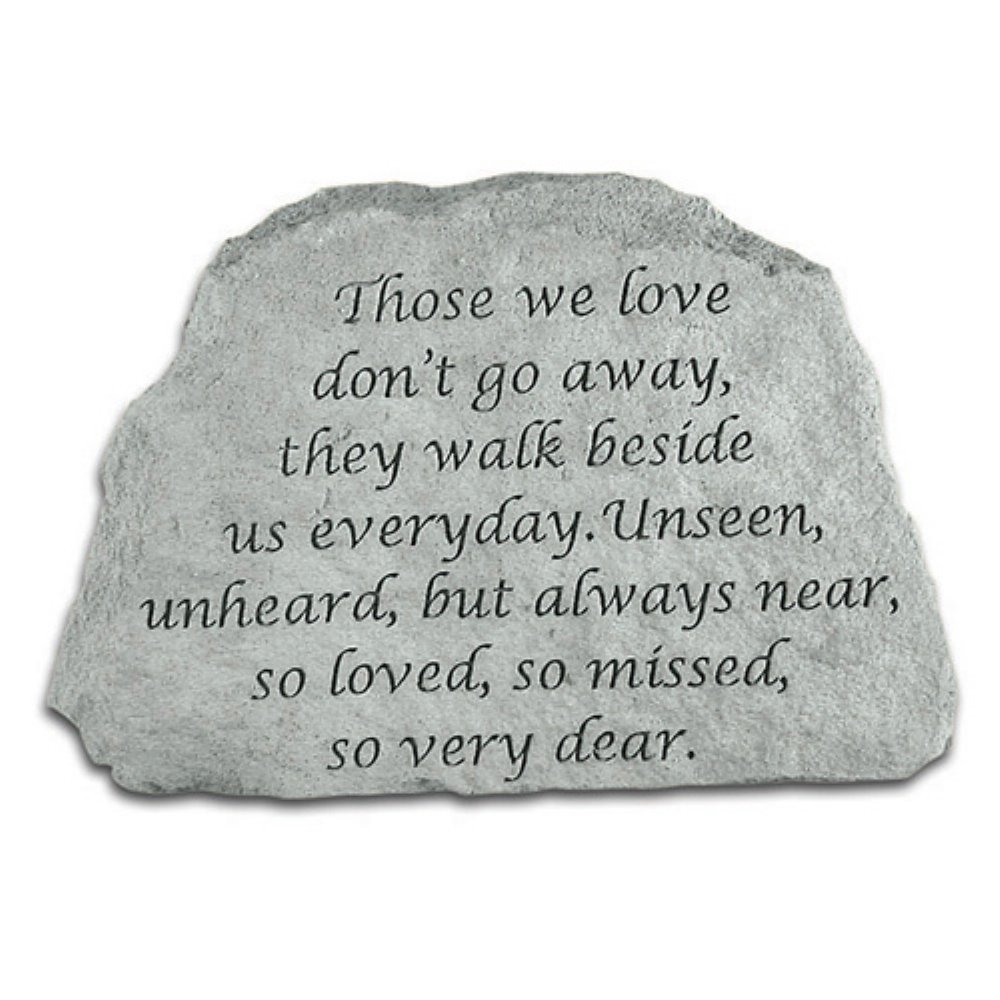 Kay Berry- Inc. 46720 Those We Love Don-t Go Away - Memorial - 6.5 Inches x 4.5 Inches x 1.5 Inches