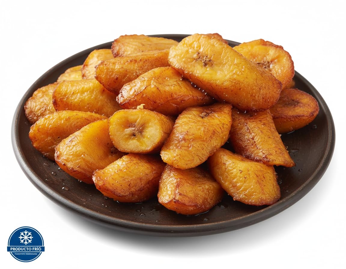 MADUROS - Ripe Plantains - Plátanos Maduros Fritos en Rebanadas (1,13 kg) PACK DE 6UND- Producto Refrigerado TOTAL 6.7KG BY NEXU