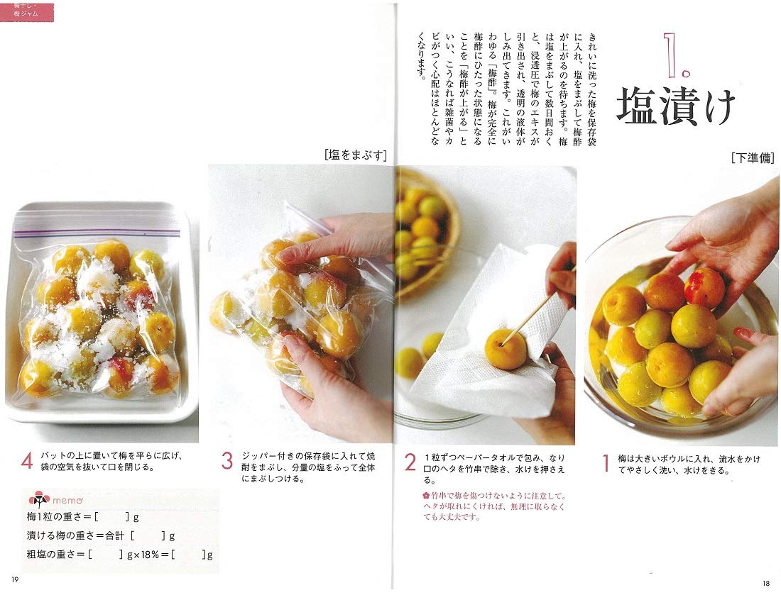 少量でもおいしくできるはじめての梅しごと手帖 若山曜子 本 通販 Amazon 少量でもおいしくできるはじめての梅しごと手帖 若山曜子 本 通販 Amazon