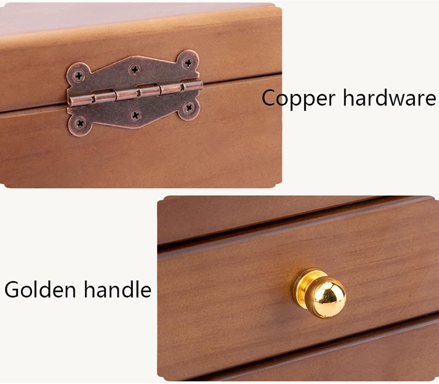 Organizador de Joyas, Caja de Almacenamiento para Relojes, Vitrina para Pendientes, Anillos y Collares.