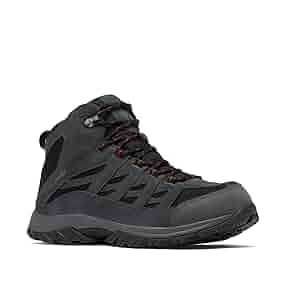 Amazon.com | Columbia Men's Crestwood Mid Waterproof, Black