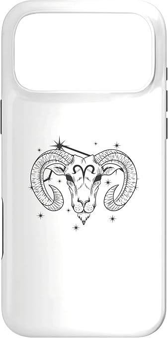 Aries Zodiac Sign March April Case for iPhone 17 Pro Max