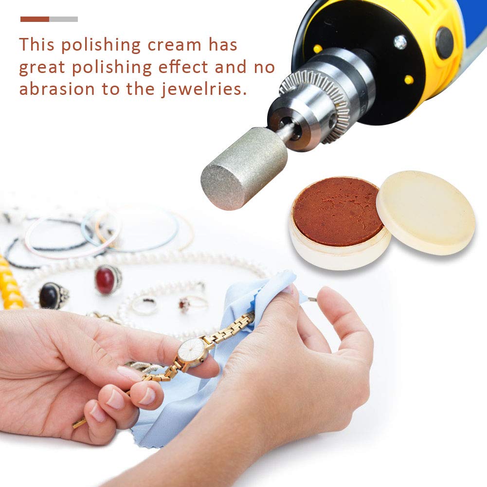 Jewelry Polishing Abrasives Grinding Buffing Diamond Paste for Most Materials Jewelries Jade Remover Cream