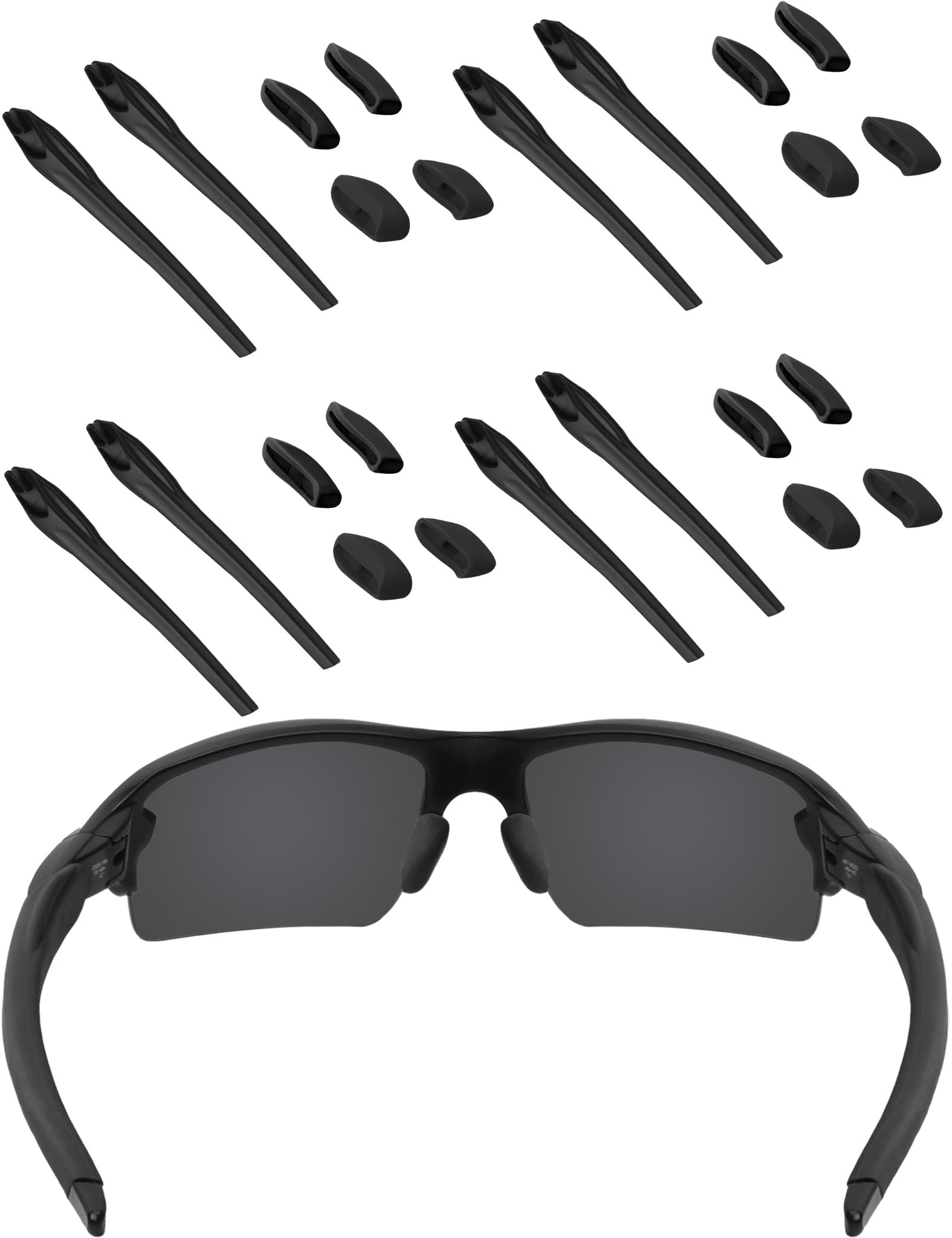 EZReplaceReplacement Rubber Kits for Oakley Flak 2.0 OO9295/Flak 2.0 XL OO9188 Sunglasses