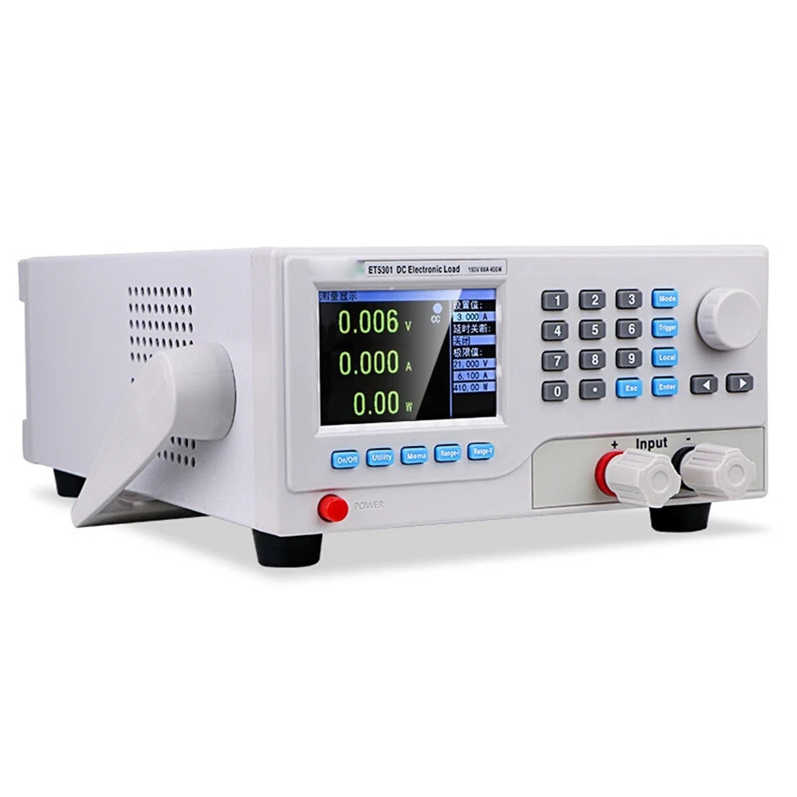 Testeur de charge électronique, Testeur de charge électronique DC Programmable, 150V/60A/400W, testeur résistance d'isolation batterie