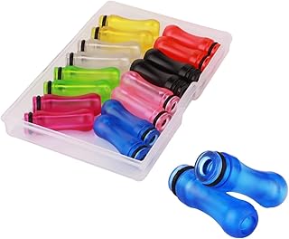 CESFONJER16 Pcs 510 Plastic Drip Tips 510 Bocchini 28mm Lunghezza (8 colori Mix)