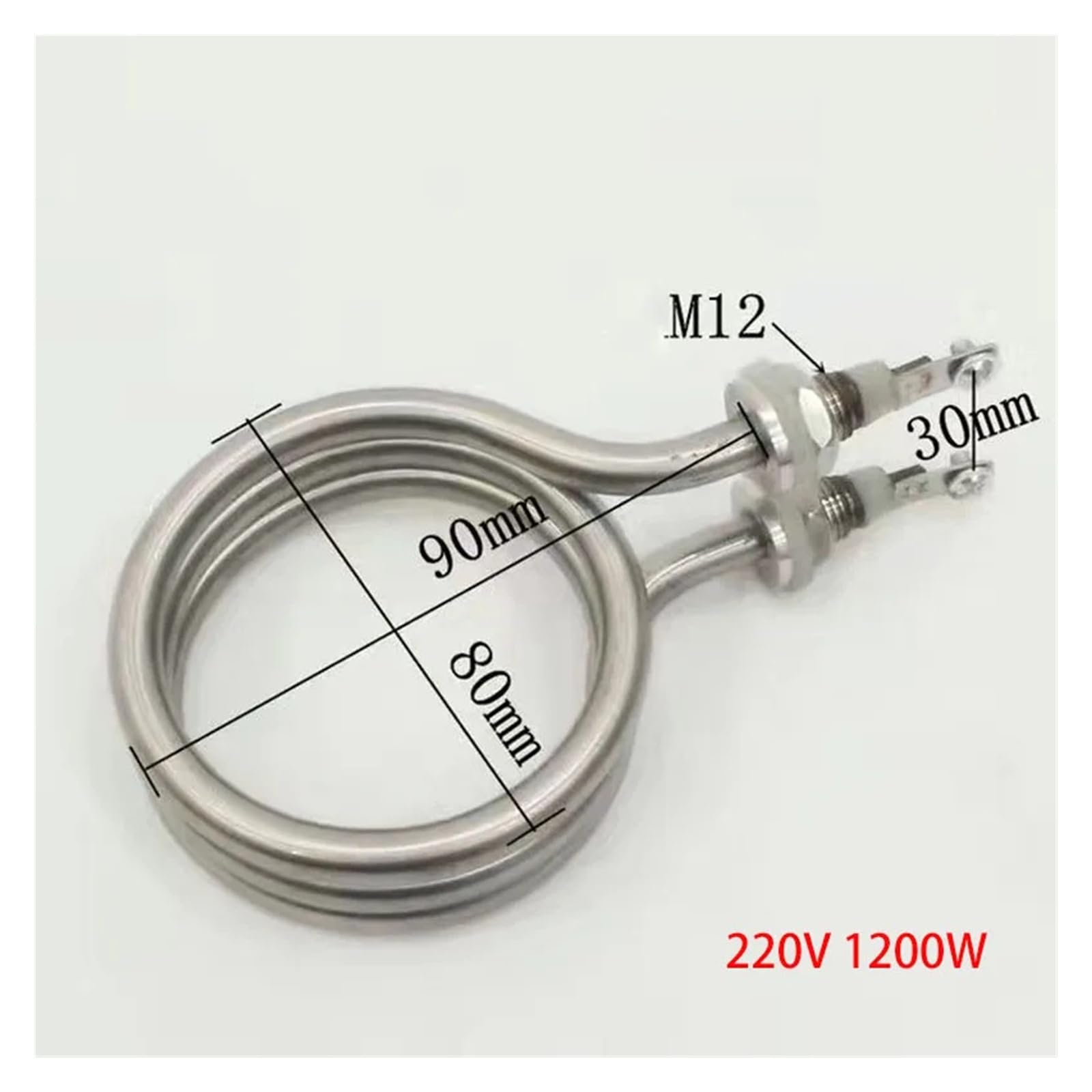 Genérico Elemento Calefactor en Espiral SS304 220V 600-2300W(220v 2300w)