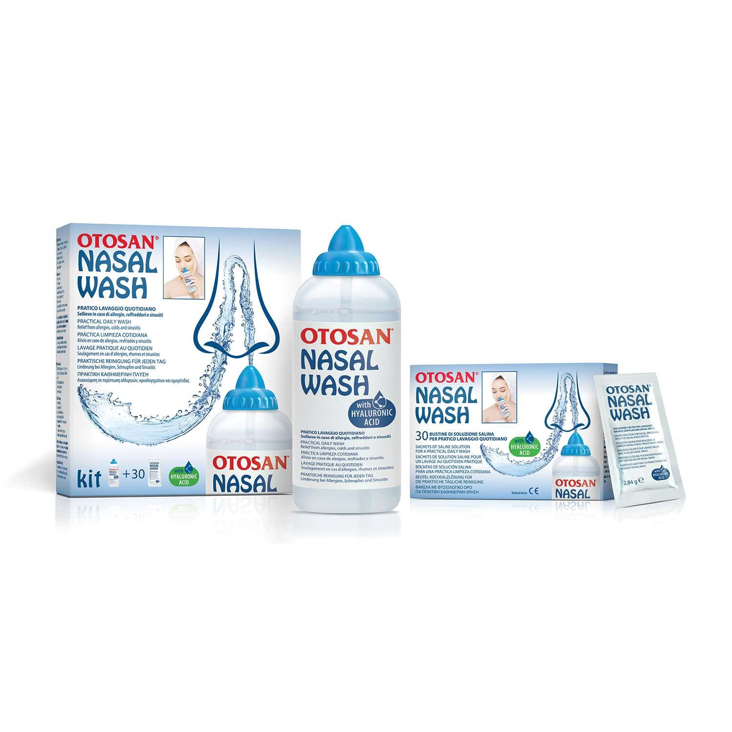 Otosan Nasal Rinse Kit (Replacements)