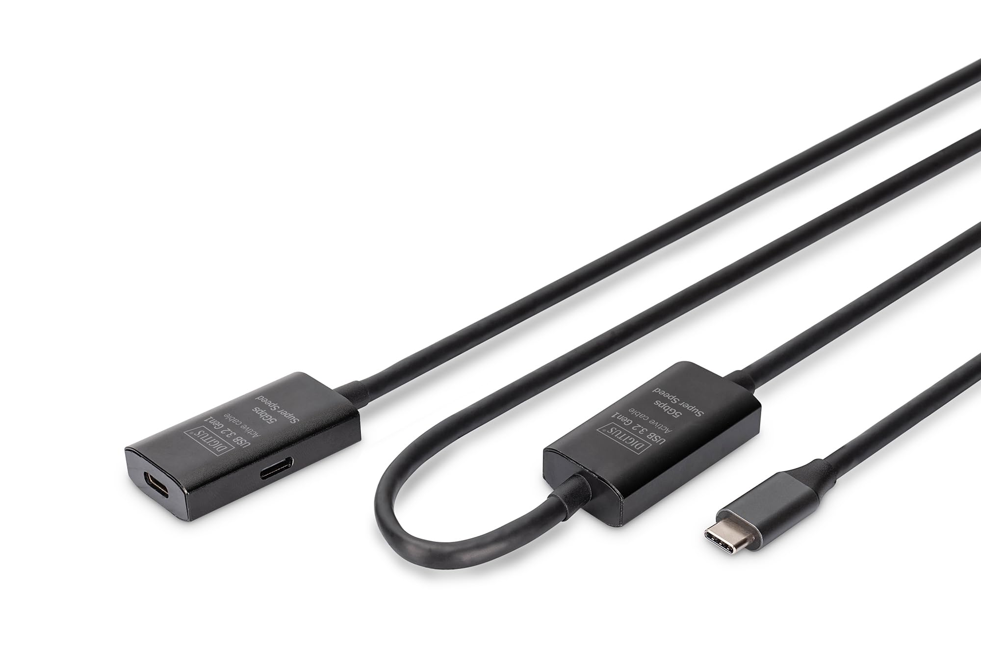 Digitus Active Usb 3.2 Gen1 5G Extension Cable, Usb-C - Usb-C, 10M 4016032497394