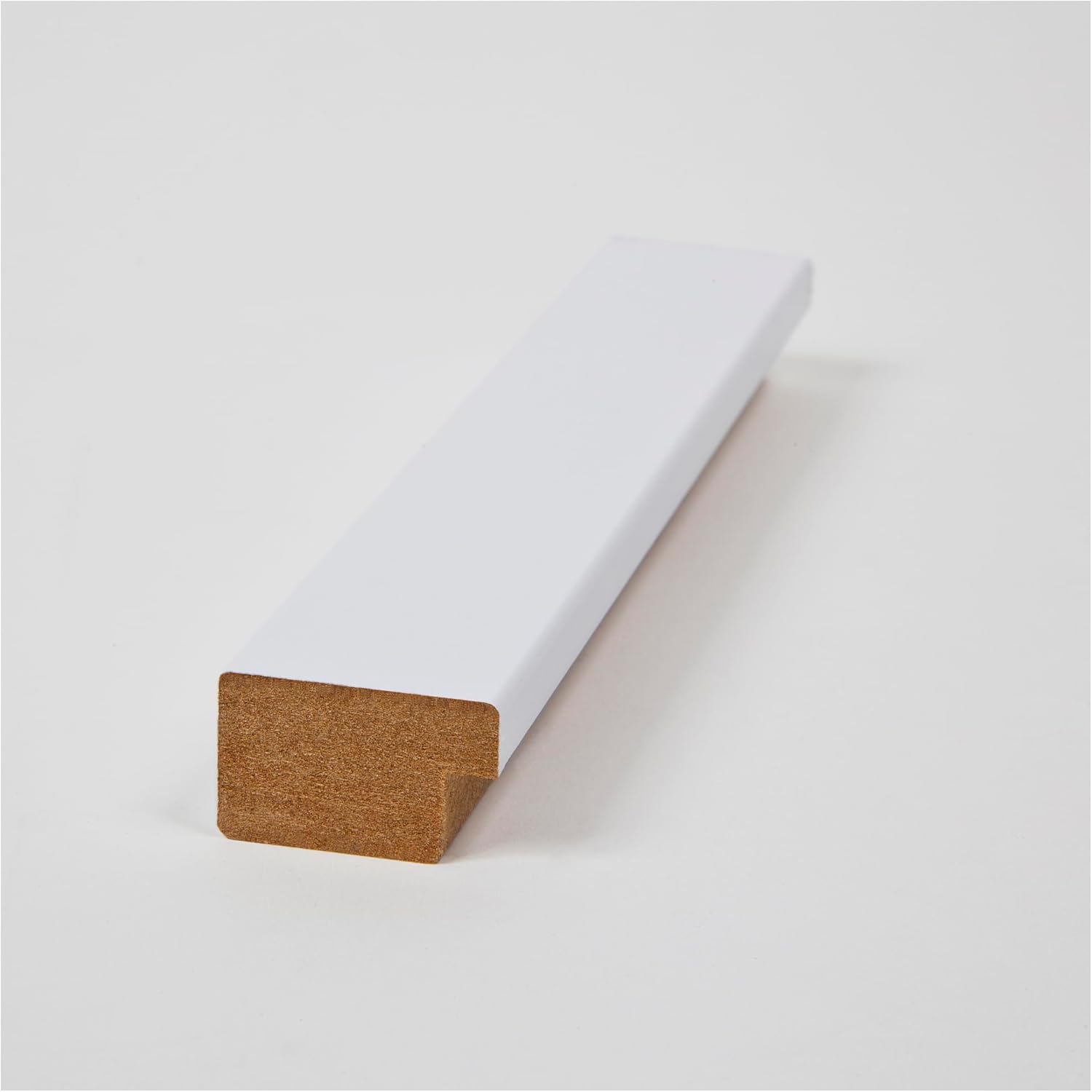 ArtToFrames 18x22 Inch White Picture Frame, 1 - Pack, This 1.25 inch Custom MDF Poster Frame is White, Comes with Economy Acrylic (Frame_Pack_1_5179-18x22)