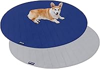 Vista 10 de Almohadillas lavables para orina de perros, paquete de 2 unidades, almohadillas impermeables para parto de perros, almohadilla acolchada