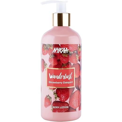Nykaa Strawberry Daiquiri Body Lotion 300ml - Intense Moistu