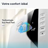 De'Longhi Pinguino Extreme Clim Mobile, pour Pièces jusqu'à 33,5m², Déshumidificateur, Mode Ventilation, 8900BTU, Refroidissement Silencieux, Eco Real Feel, Minuterie 24h, Classe Énergie A+ (PACEX93) - 6