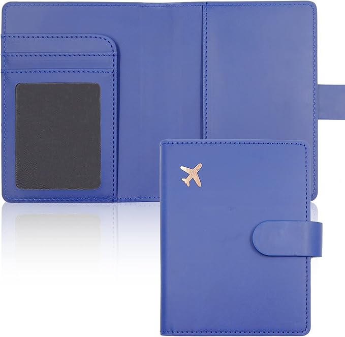 Deziliao Passport Holder,Passport Holder Card Slots