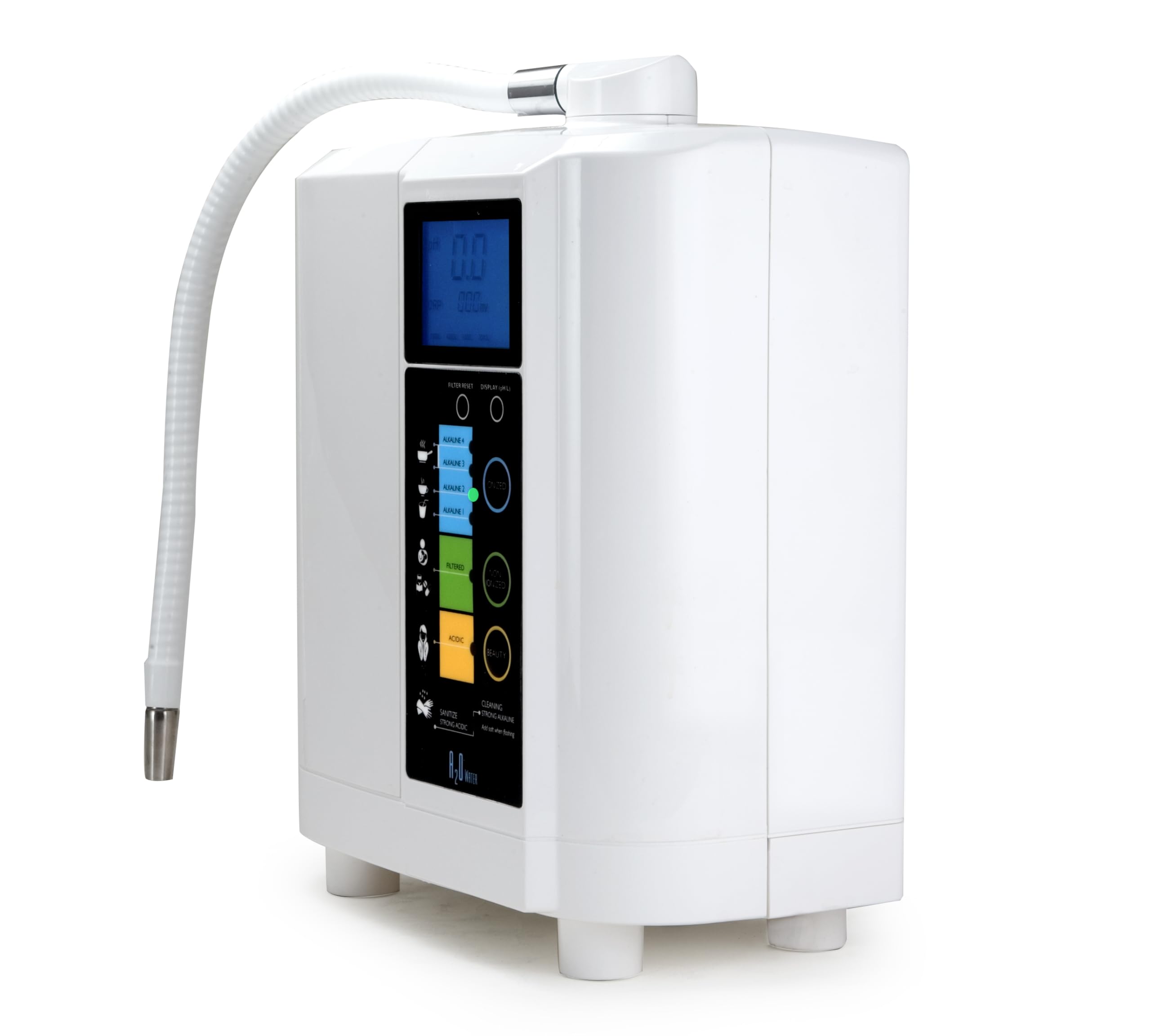 A2O Water Ionizer MX 99 Provides 5 Types of Water pH 8 5 9 5 Alkaline Water Ph — view 2