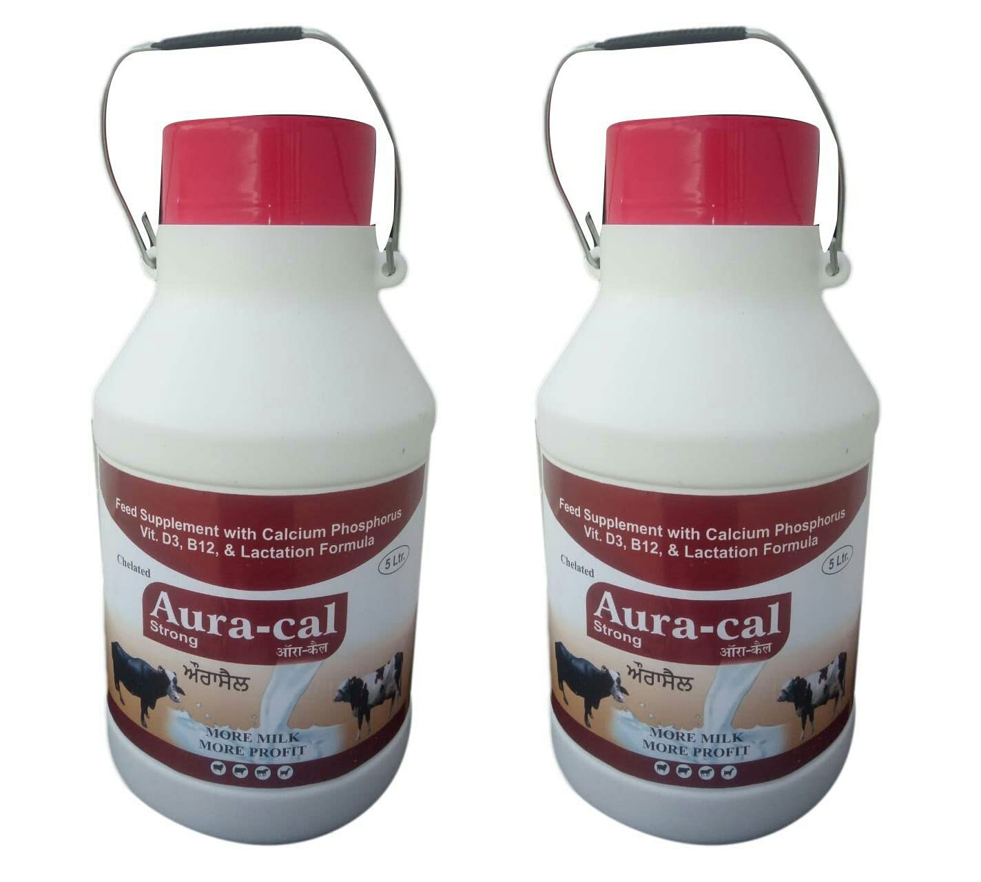 AUROUS Aura-Cal Veterinary High Performance Chelated Calcium for Cattle, Cow & Buffalo (Pack of 2, 5 Liter,) (B09Q2X98MB) Amazon Price History, Amazon Price Tracker