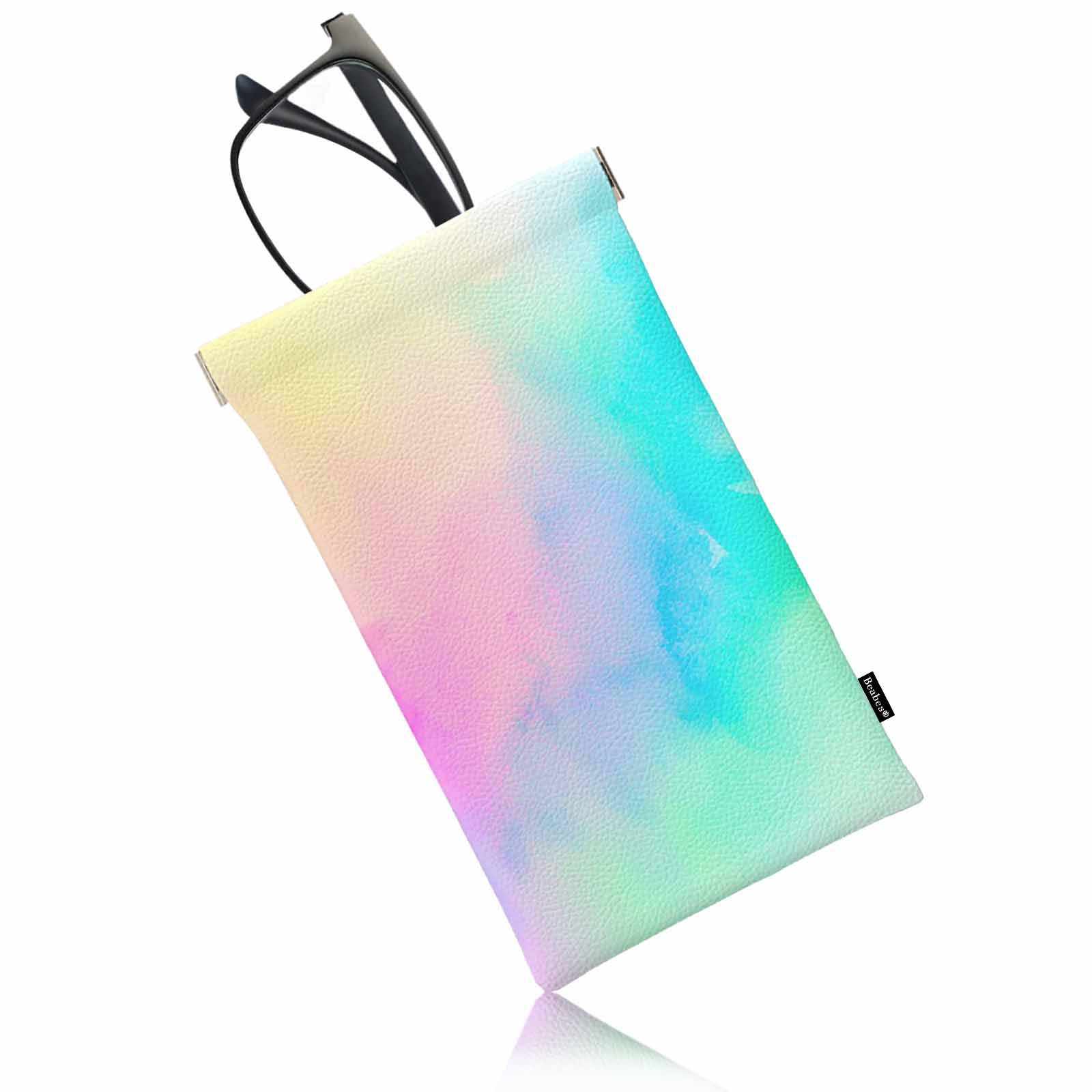 Ocean Beach Glasses Case, Sunglasses Organizer Eyeglasses Case Glasses Cases Pouch For Men Women