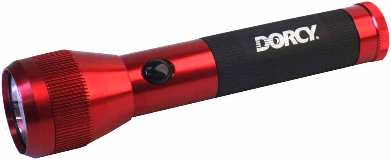 Dorcy 413620 27 Lumen 2D LED Aluminum Flashlight with Batteries