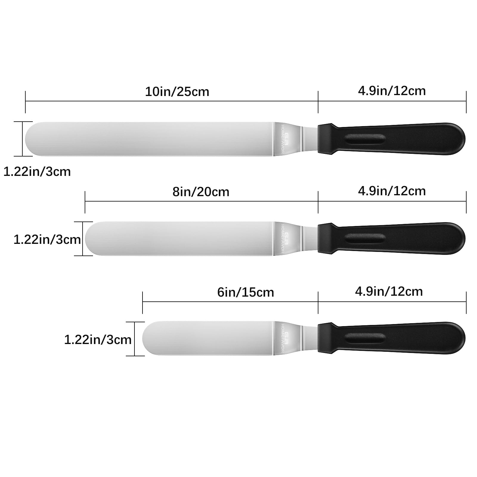 Palette-Spatule Coudée, Palette Coudée Pour Étaler Nappages Et Crèmes