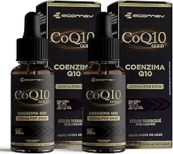 Coenzima Q10 Em Gotas Sublingual - 200Mg Concentrado + Vitamina E - Ecomev (2)