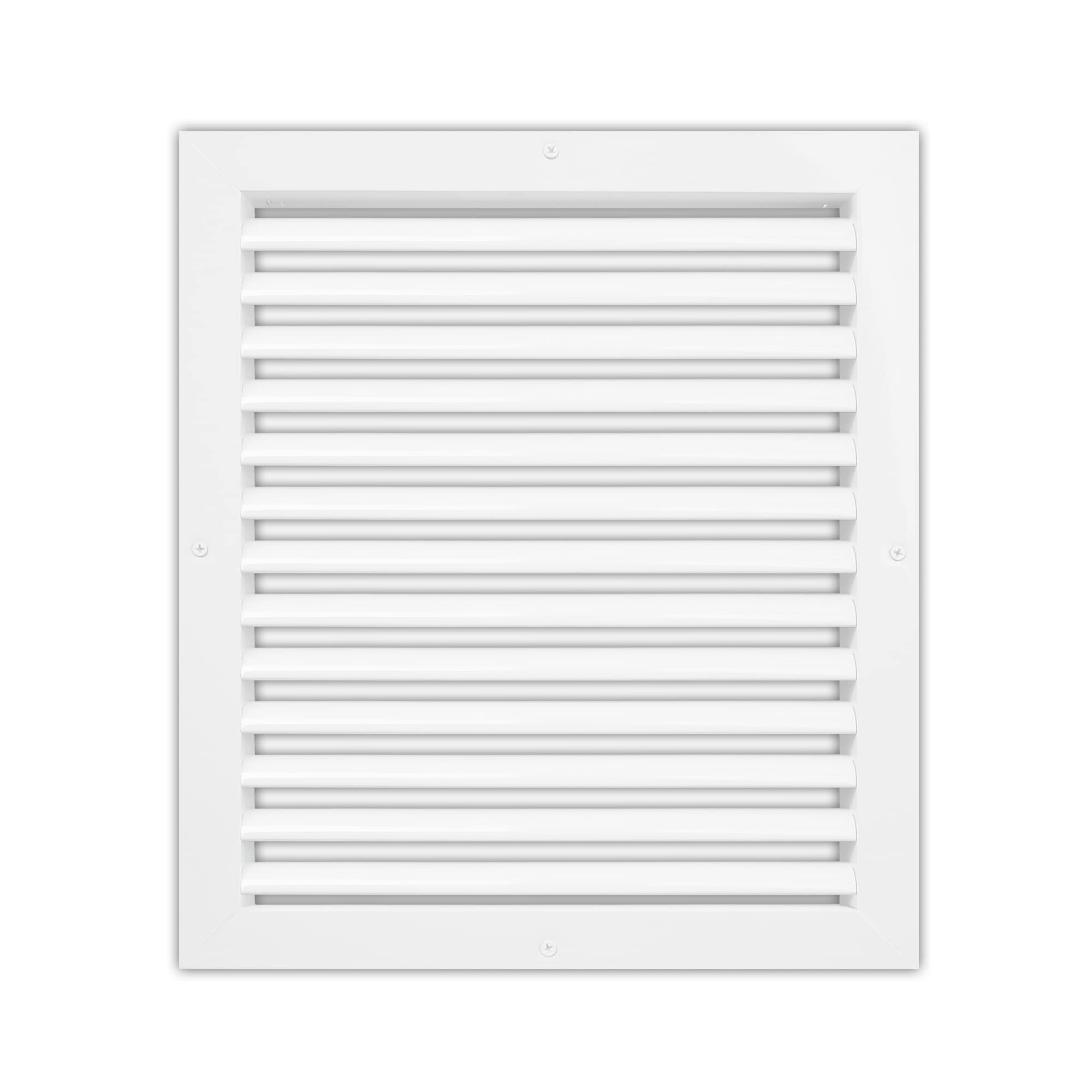 Vent Cover Return Air Grille – 12 x 14 Inch Transfer Grille AC Vent Cover – Durable Rustproof Aluminum Design – Optimal Air Flow – Low Noise Wall Vent for Residential, Industrial Use