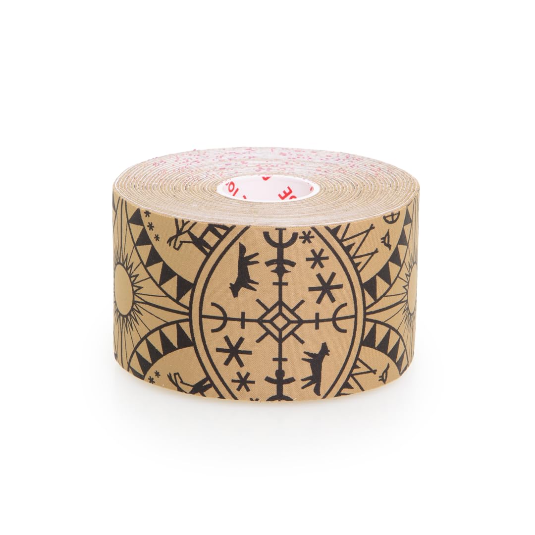 Dynamic Tape Powerband Max Strength & Resistance Biomechanical Athletic Tape | 4 Way Stretch & Stronger Recoil than Kinesiology Tape | Designed for Sports, Muscle & Joint Load Management | 2" (1 Roll)