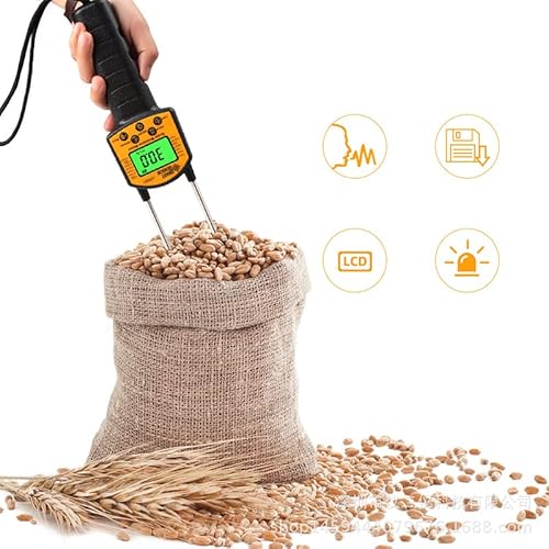 Glomora GLOMORAN76T3CK5X9 Portable Hay Meter,Grain Humidity Meter,Digital Lcd Display Grain Moisture Meter thumb #1