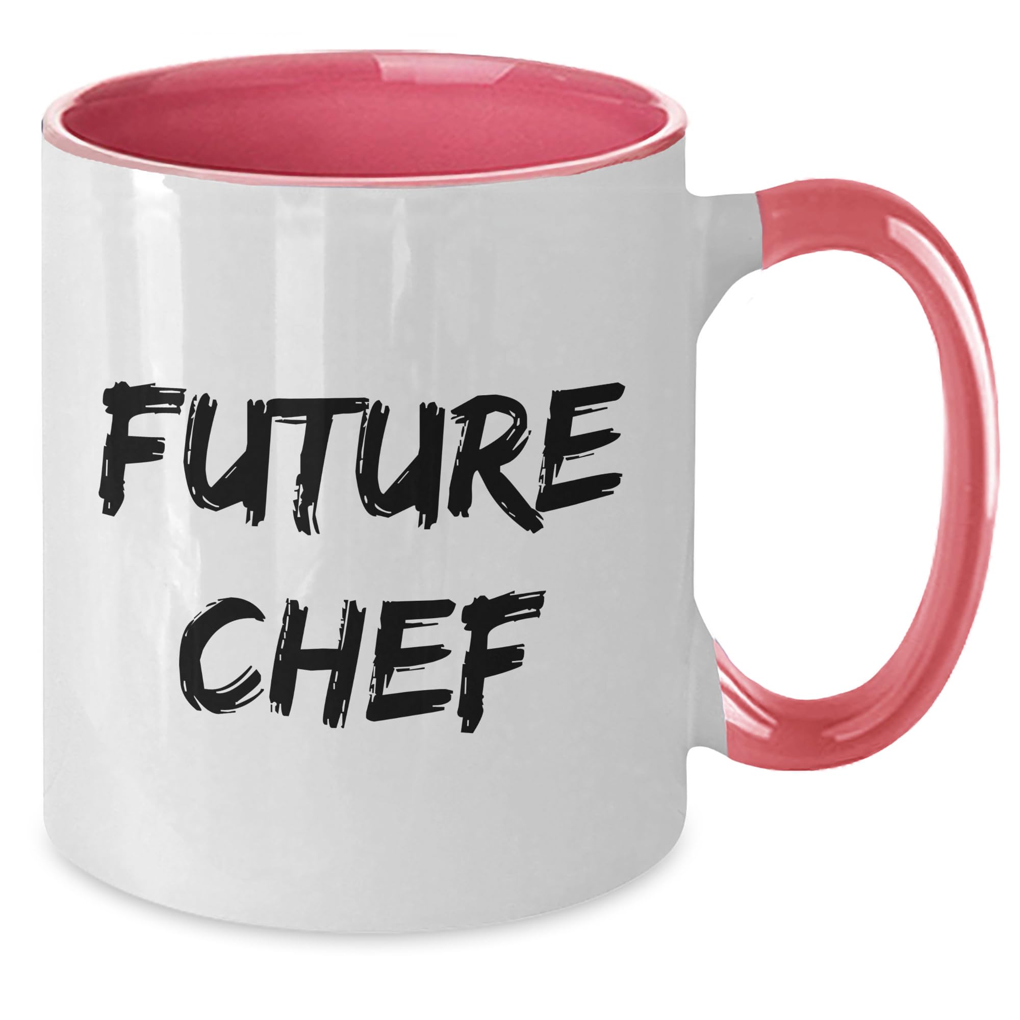 Funny Chef Valentine's Two Tone Coffee Mug Gifts from Men for Future Chefs