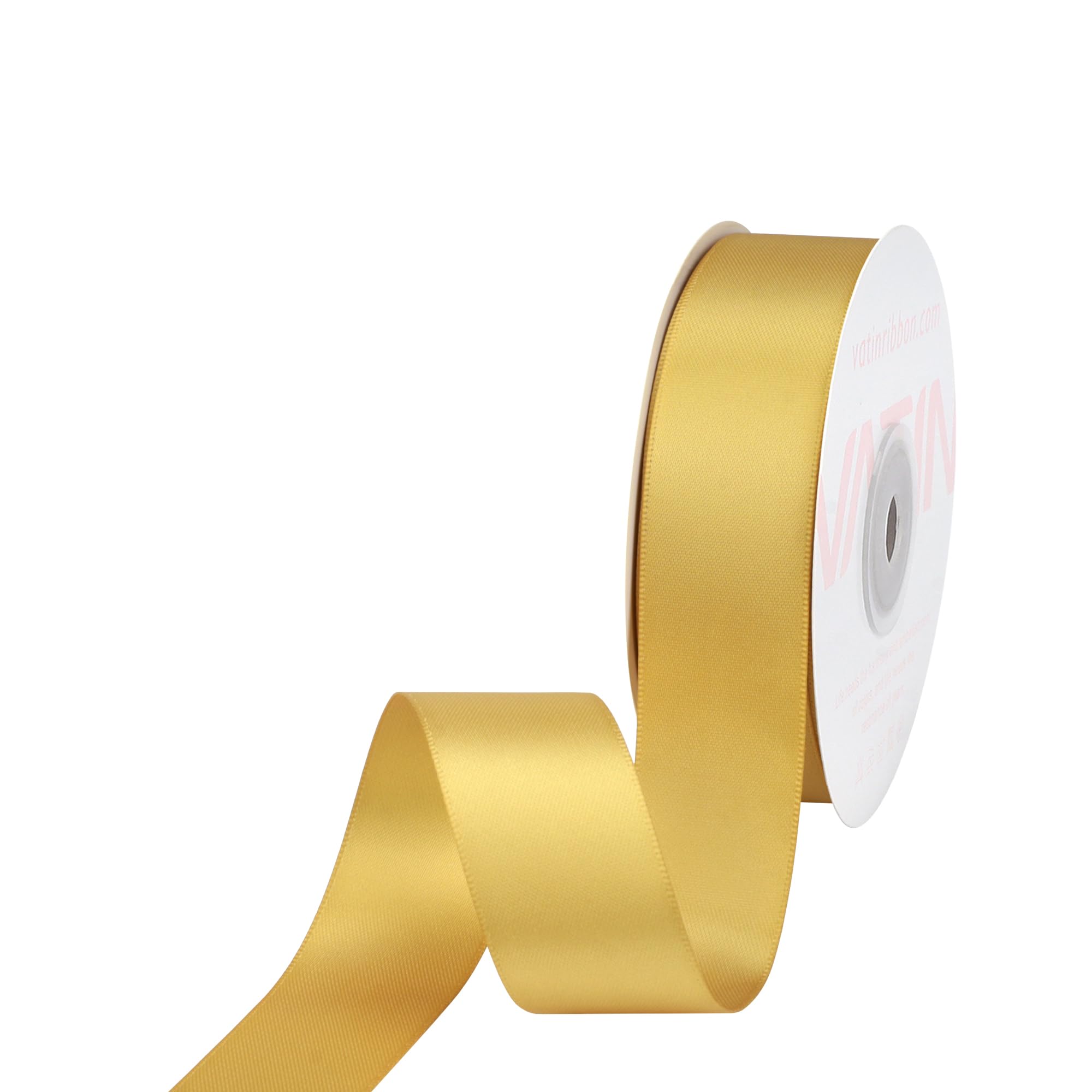 VATIN 100mm Wide Double Faced Polyester Deep Navy Blue Satin Ribbon- 4.5 Metre/Spool, Perfect for Chair Sash, Making Bow, Sewing and Wedding Bouquet — view 93