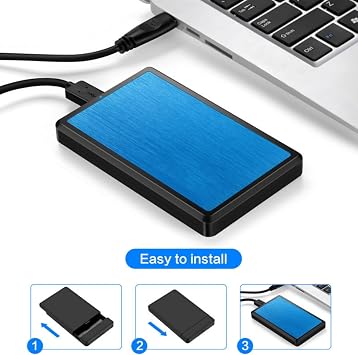 Hard Disk Box 2.5inch Mobile Notebook Mechanical States Sata3.0 2.0 Mobile Hard Disk Box for Laptop for Aluminum External Drives Enclosure