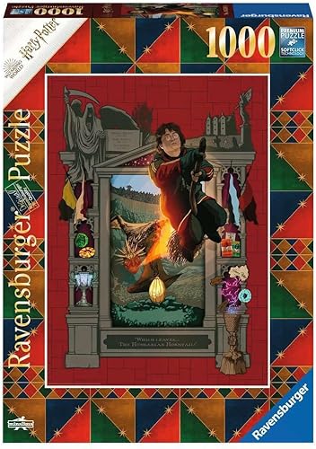 Ravensburger Harry Potter Edición Coleccionista 16518 - Rompecabezas de 1000 piezas para adultos - Cada pieza es única, la tecnología Softclick