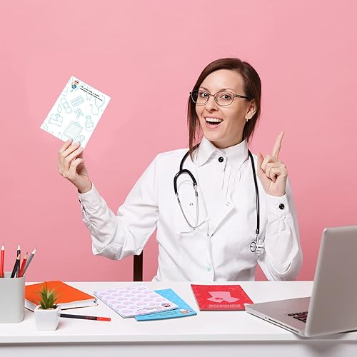 Vista 27 de Chinco 8 blocs de notas divertidas para enfermeras, notas adhesivas para enfermeras, autoadhesivos, sarcásticos, suministros de oficina