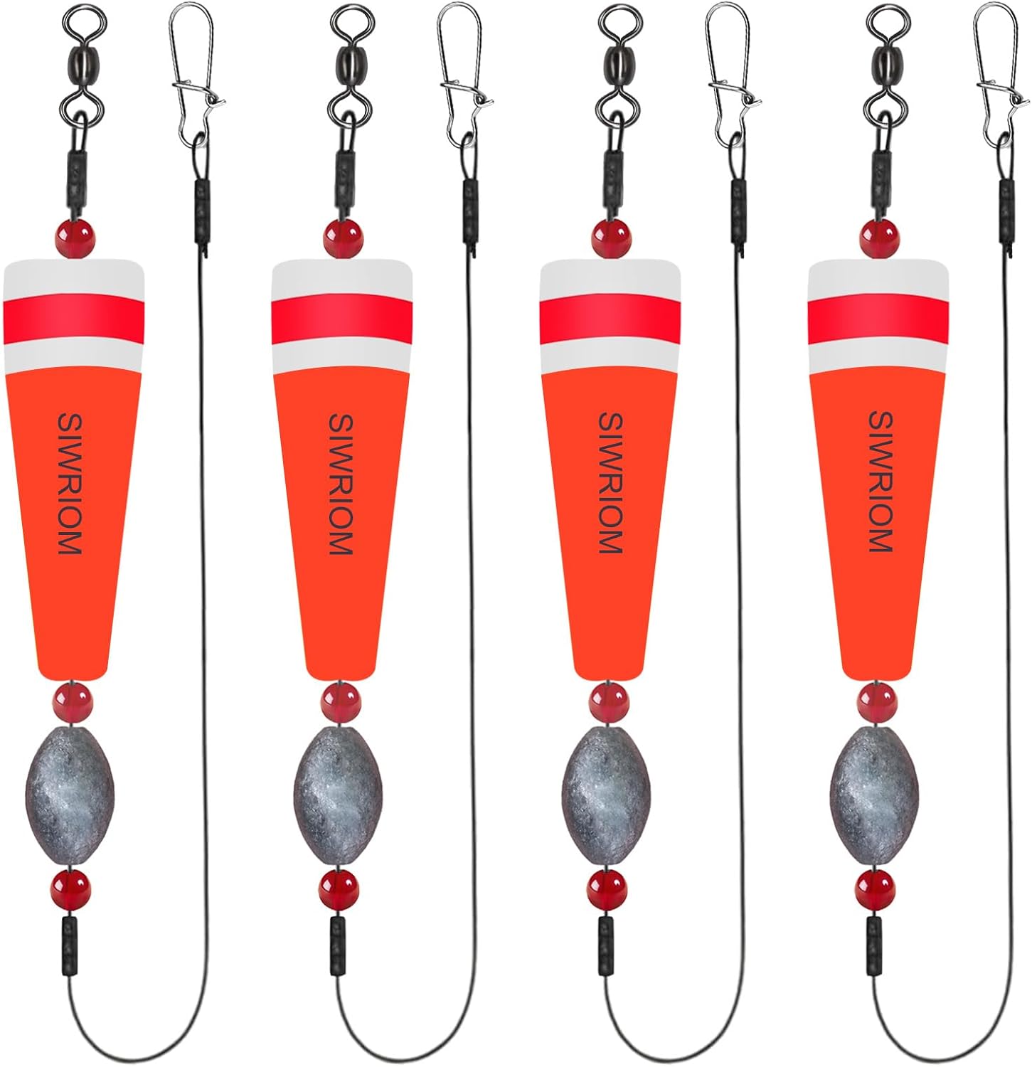 SIWRIOM Popping Corks Floats for Saltwater Fishing Bobber