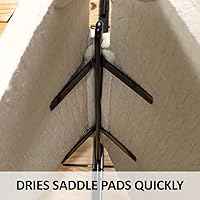 Vista 4 de EASY-UP Max Air - Estante de 10 ganchos para colgar en la almohadilla Organiza tu espacio, ayuda a un secado rápido, durabilidad resistente