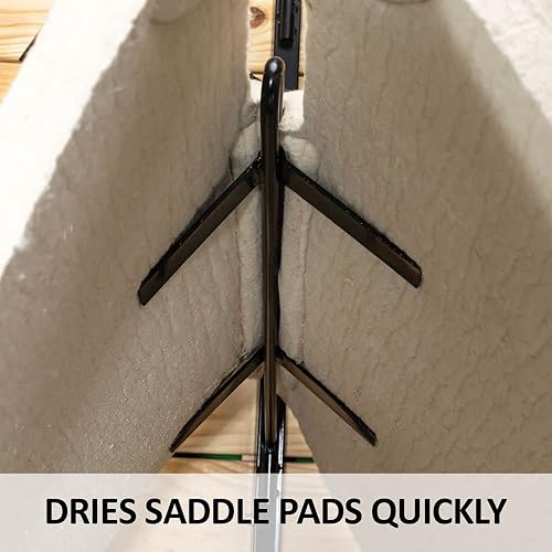 Miniatura 4 de EASY-UP Max Air - Estante de 10 ganchos para colgar en la almohadilla  Organiza tu espacio, ayuda a un secado rápido, durabilidad resistente, diseño