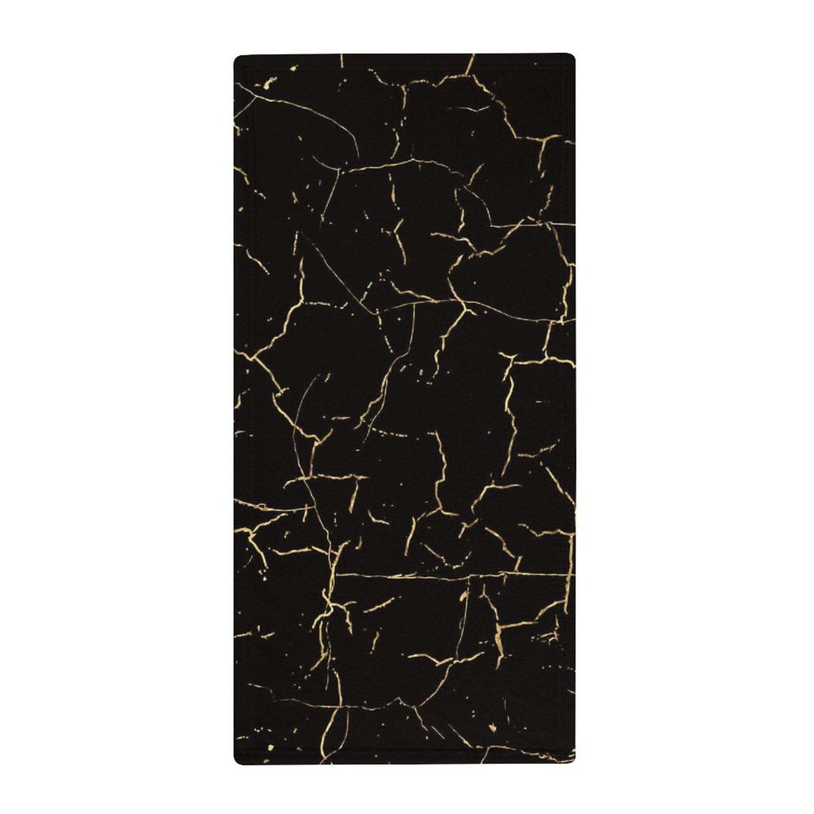 Black Marble Pattern Coral Fleece Towel Fast Dry Super Absorbent Washcloths for Beach Bath Pool Gym Yoga Travel