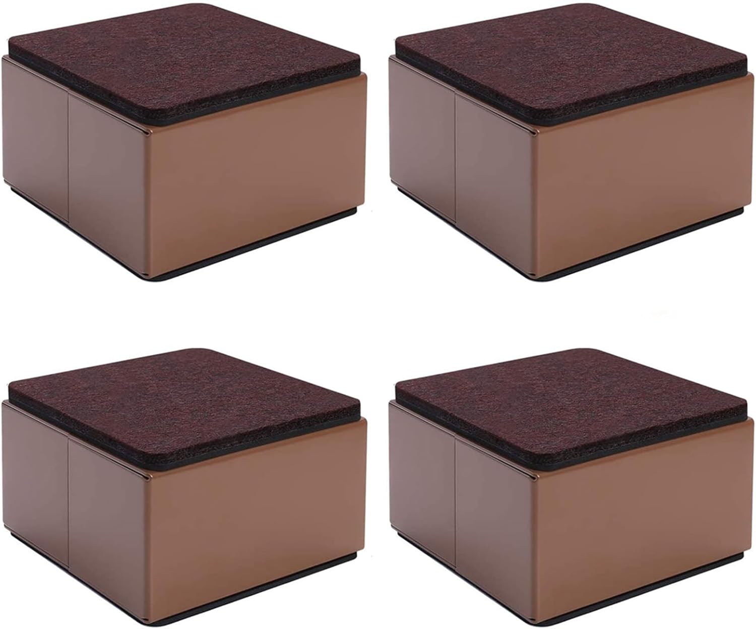 Amazon.com: tooloflife Bed Risers Furniture Risers, Self-Adhesive ...