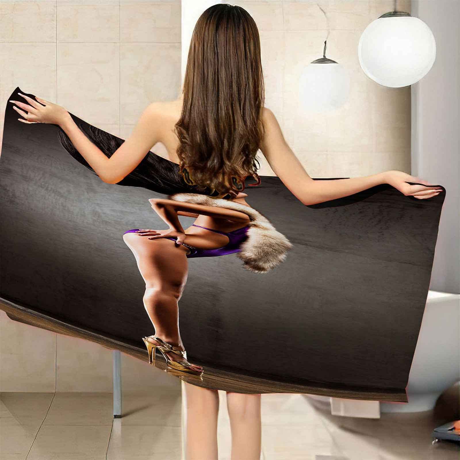 Telo Da Mare 3D Stampa Donna Moda Stampato Asciugamano Da Spiaggia 150x200cm Asciugamano Microfibra Grande Antisabbia Leggero Telo Mare Per Sport Piscina Viaggi In Famiglia Vacanze