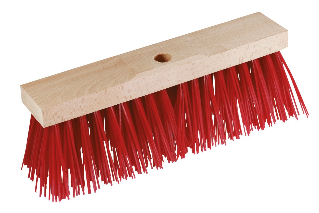 Kerbl 29519 Street Broom Extra Large Red Bristles