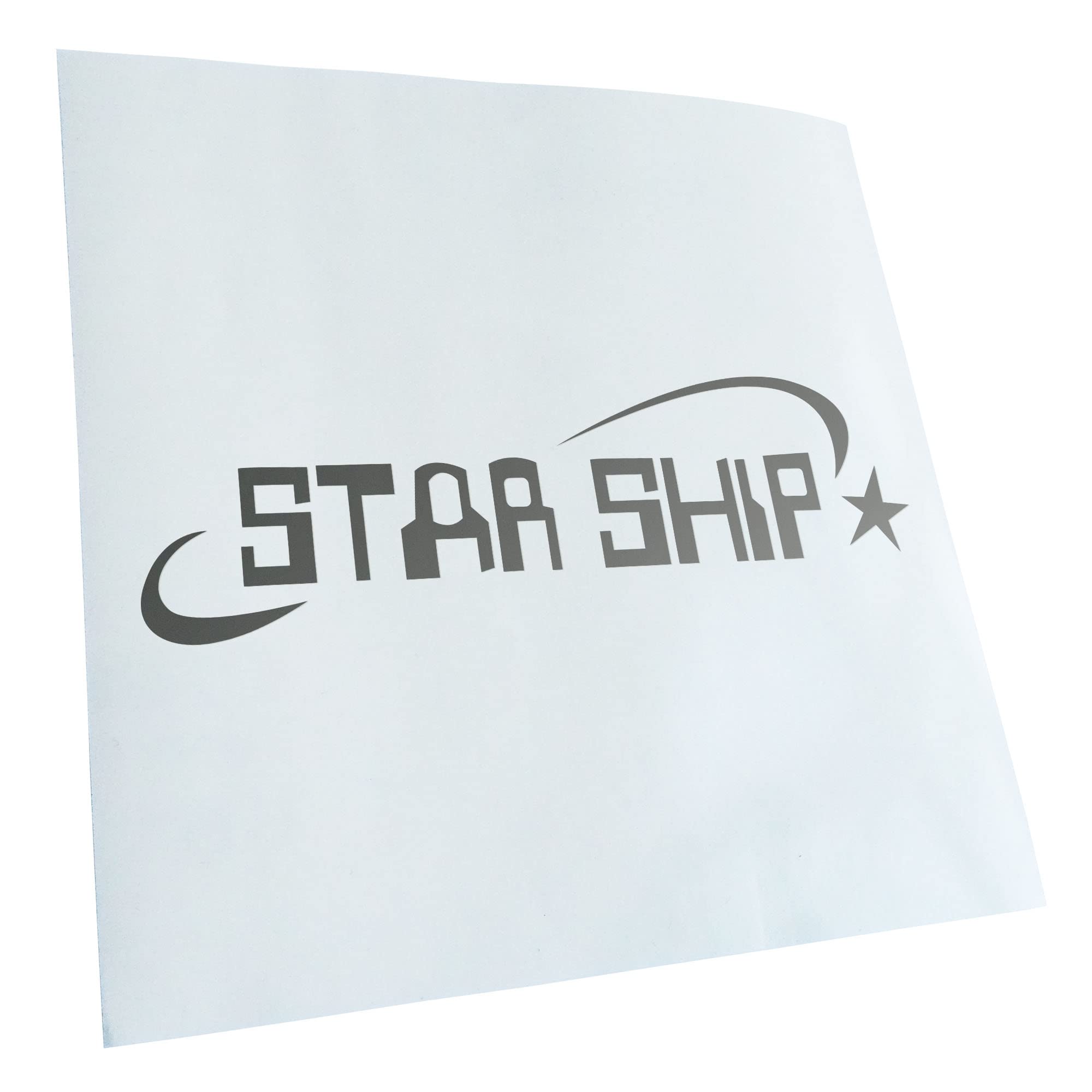 Starship JDM Decal Racing Die Cut Sticker 20 x 6 cm