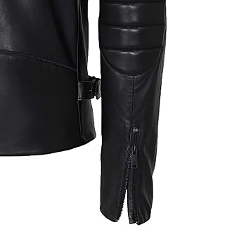 ジャケット・アウター emporio armani leather jacket 48 Emporio Armani Leather Jacket | Black | FARFETCH