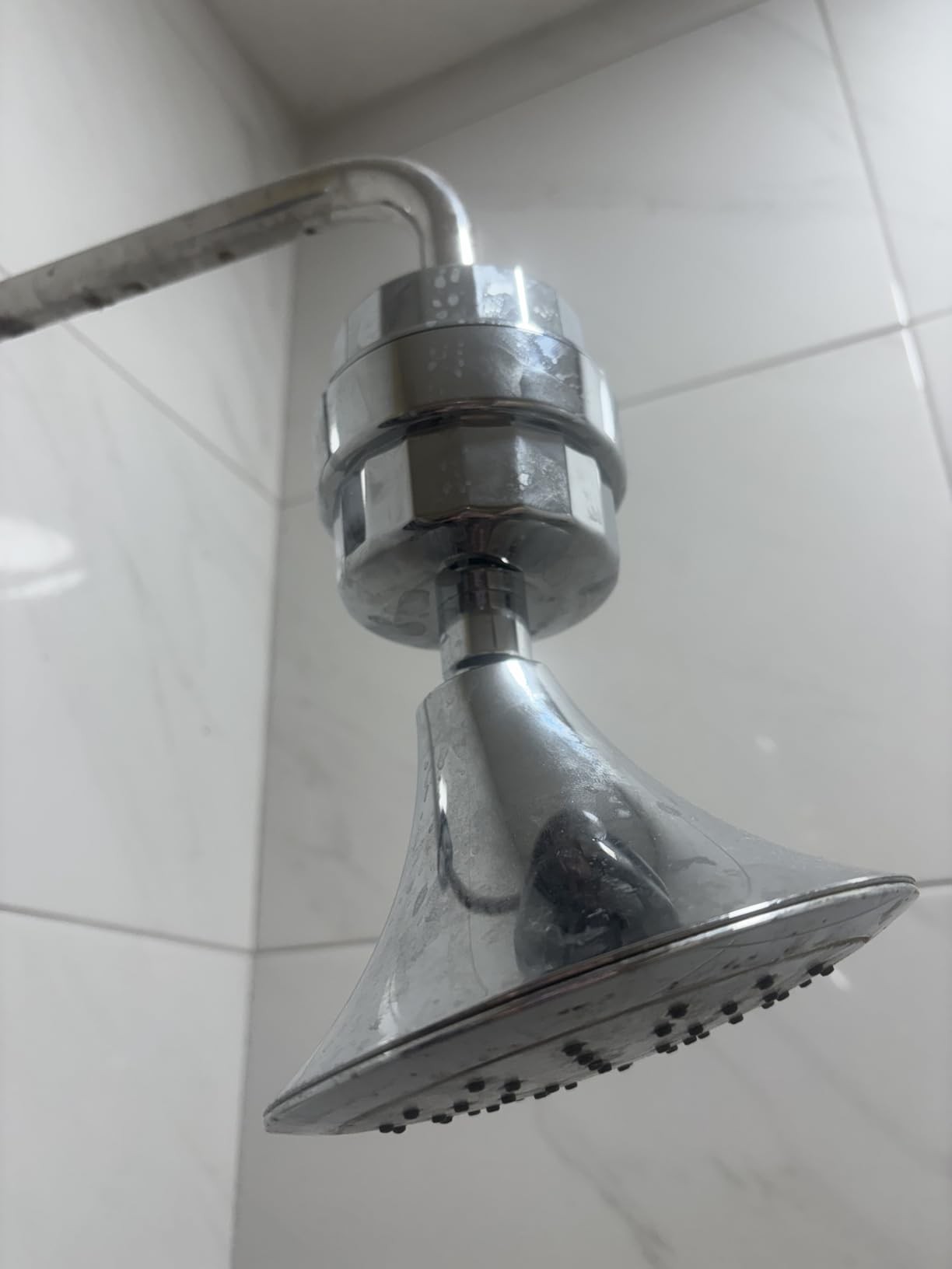 Rainley Bossa Inline Shower Filter for Hard Water | Tap or Well Water